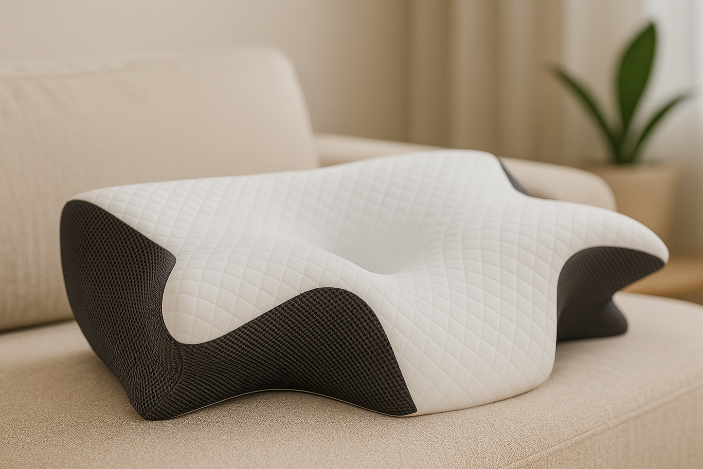 Neckory Butterfly Memory Foam Pillow - Save Up To 51% Today + FREE Gifts